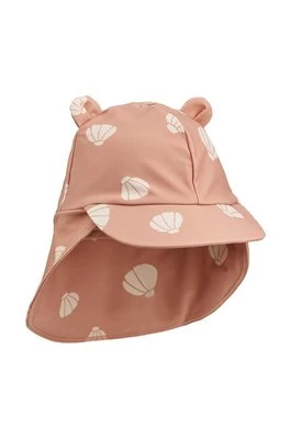 Liewood czapka dziecięca kolor różowy wzorzysta