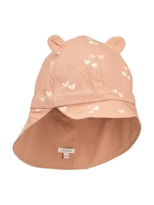 Liewood czapka z daszkiem bawełniana dziecięca Gorm Reversible Sun Hat With Ears