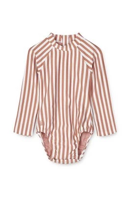 Liewood jednoczęściowy strój kąpielowy niemowlęcy kolor beżowy