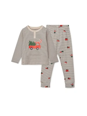 Liewood piżama bawełniana dziecięca Wilhelm Printed Pyjamas Set