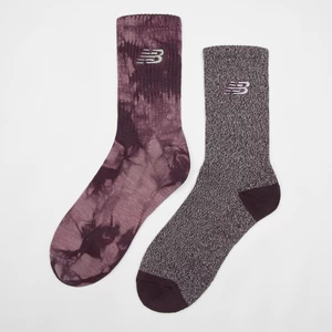 LIFESTYLE TIE DYE MIDCALF SOCKS 2 PACK, marki New BalanceAccessoires, w kolorze Czerwony, rozmiar