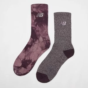 Lifestyle Tie dye Midcalf Socks (2 Pack), markiNew Balance, Skarpety, w kolorze czerwony, rozmiar: