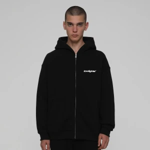 Light Zip-Hoodie Low Lights Studios czarny