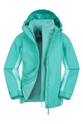 Lightning – dziecięca wodoodporna kurtka 3 w 1 - Teal Mountain Warehouse