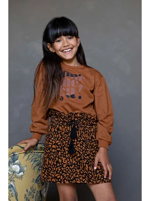 Like Flo Bluza "Like Flo Flo" w kolorze jasnobrązowym rozmiar: 134