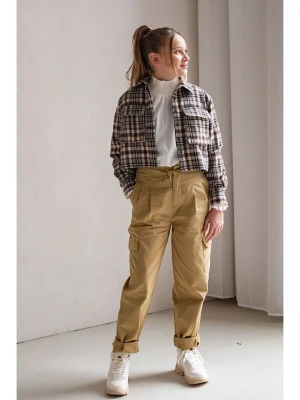 Like Flo Bojówki w kolorze beżowym rozmiar: 140