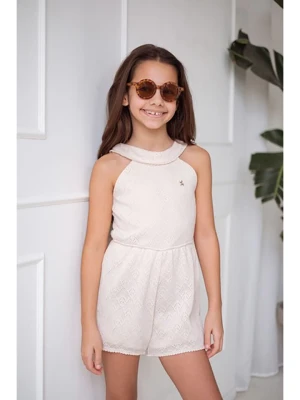 Like Flo Kombinezon "Bobbie" w kolorze kremowym rozmiar: 164