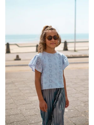 Like Flo Koszulka "Claire" w kolorze błękitnym rozmiar: 122/128