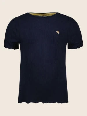 Like Flo Koszulka "Elise" w kolorze granatowym rozmiar: 116