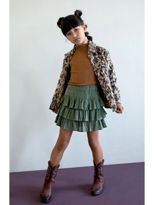 Like Flo Spódnica "Like Flo Flo" w kolorze zielonym rozmiar: 140