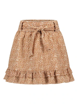 Like Flo Spódnica w kolorze biało-jasnobrązowym rozmiar: 110