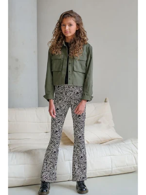 Like Flo Spodnie w kolorze czarno-kremowym rozmiar: 176