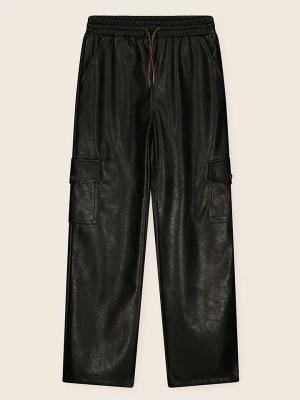 Like Flo Spodnie w kolorze czarnym ze skóry syntetycznej rozmiar: 152
