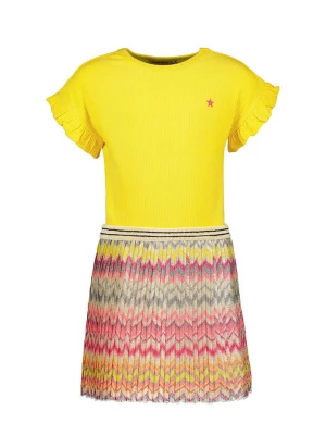 Like Flo Sukienka w kolorze żółto-różowym rozmiar: 164