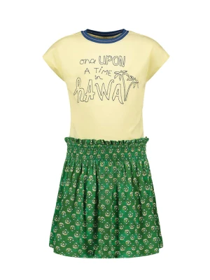 Like Flo Sukienka w kolorze żółto-zielonym rozmiar: 140