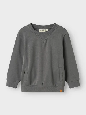 Lil Atelier Bluza "London" w kolorze antracytowym rozmiar: 98