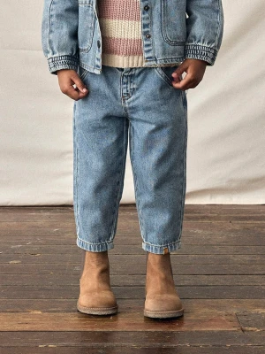 Lil Atelier Dżinsy "Karole" - Regular fit - w kolorze błękitnym rozmiar: 122