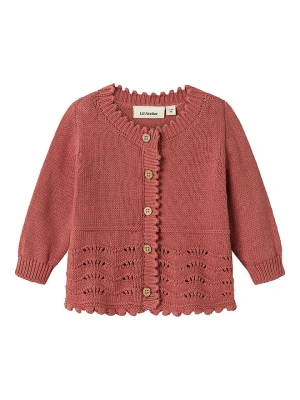Lil Atelier Kardigan "Lola" w kolorze ciemnoczerwonym rozmiar: 62