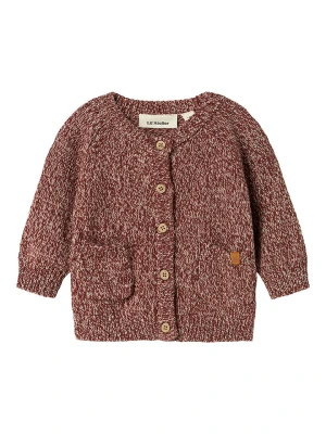 Lil Atelier Kardigan w kolorze czerwono-kremowym rozmiar: 86