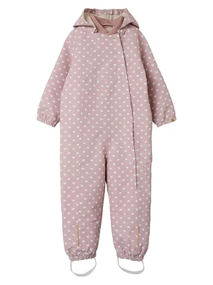 Lil Atelier Kombinezon przeciwdeszczowy "Flamint" w kolorze jasnoróżowym rozmiar: 92