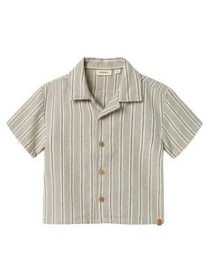 Lil Atelier Koszula "Frede" w kolorze jasnobrązowym rozmiar: 110