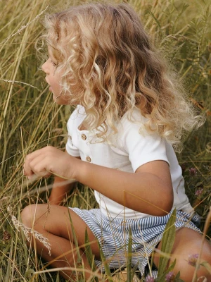 Lil Atelier Koszulka "Lalo" w kolorze białym rozmiar: 104