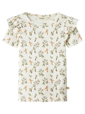 Lil Atelier Koszulka "Lavo" w kolorze kremowym rozmiar: 98