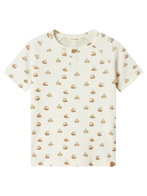 Lil Atelier Koszulka "Lavo" w kolorze kremowym rozmiar: 98