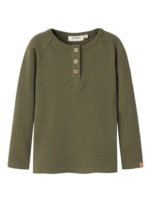 Lil Atelier Koszulka "Luno" w kolorze khaki rozmiar: 104 Lil' Atelier