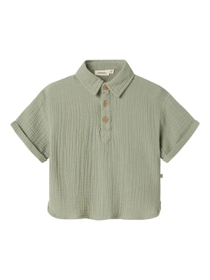 Lil Atelier Koszulka polo "Janu" w kolorze khaki rozmiar: 98