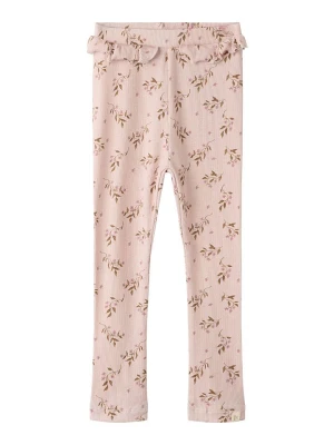Lil Atelier Legginsy "Gavo" w kolorze jasnoróżowym rozmiar: 110 Lil' Atelier