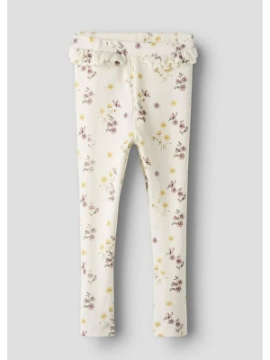Lil Atelier Legginsy "Gavo" w kolorze kremowym rozmiar: 92 Lil' Atelier