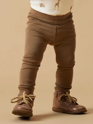 Lil Atelier Legginsy "Gayo" w kolorze brązowym rozmiar: 62 Lil' Atelier