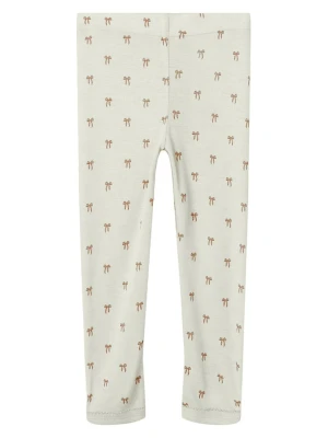 Lil Atelier Legginsy "Nalu" w kolorze kremowym rozmiar: 92 Lil' Atelier