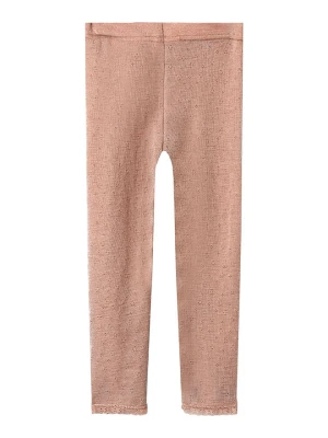 Lil Atelier Legginsy w kolorze jasnoróżowym rozmiar: 116