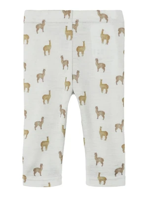 Lil Atelier Legginsy w kolorze szarym rozmiar: 56