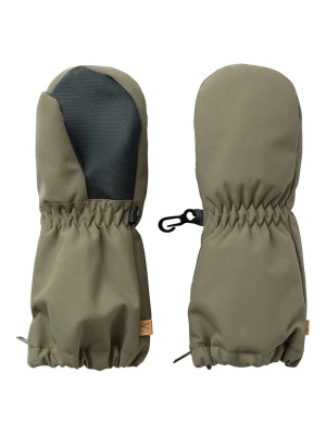 Lil Atelier Rękawiczki funkcyjne "Lasnow" w kolorze khaki rozmiar: 7