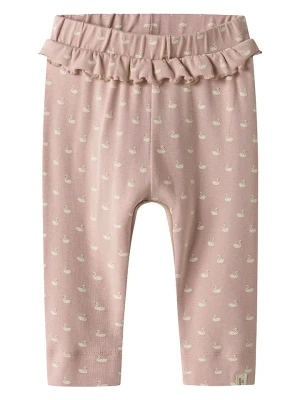 Lil Atelier Spodnie "Gayo" w kolorze jasnoróżowym rozmiar: 56