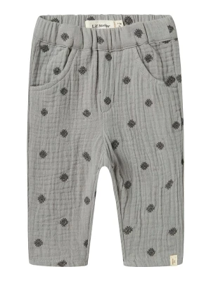 Lil Atelier Spodnie "Koala" w kolorze szarym rozmiar: 56