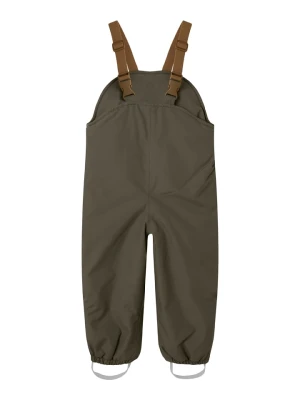 Lil Atelier Spodnie przeciwdeszczowe w kolorze khaki rozmiar: 92