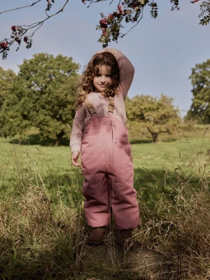 Lil Atelier Spodnie przeciwdeszczowe w kolorze różowym rozmiar: 92