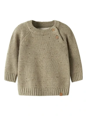 Lil Atelier Sweter "Galto" w kolorze khaki rozmiar: 86 Lil' Atelier