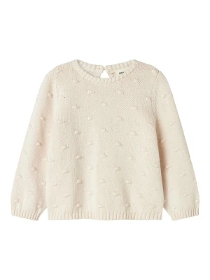 Lil Atelier Sweter w kolorze kremowym rozmiar: 110