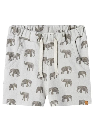 Lil Atelier Szorty "Dias" w kolorze szarym rozmiar: 122