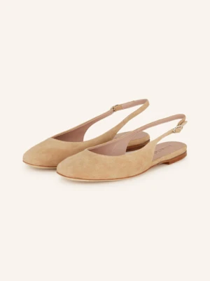 Lilienfels Baleriny Z Odkrytą Piętą beige