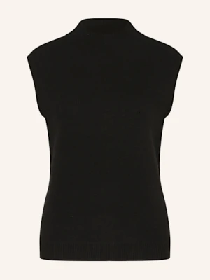 Lilienfels Bezrękawnik Z Dodatkiem Kaszmiru schwarz