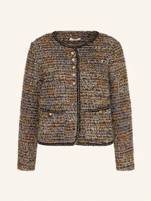 Lilienfels Blezer Z Błyszczącą Przędzą blau