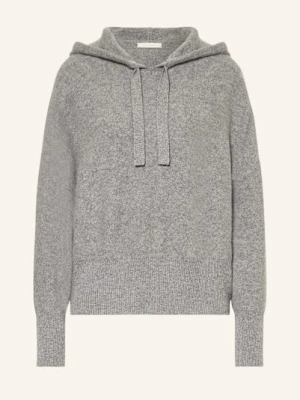 Lilienfels Bluza Z Kapturem Z Dzianiny Z Kaszmiru grau