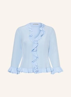 Lilienfels Bluzka Jedwabna blau