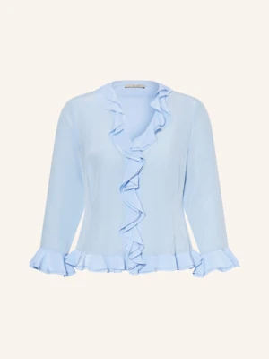 Lilienfels Bluzka Jedwabna blau